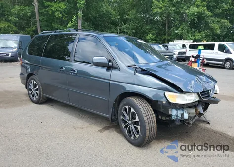 2003 Honda Odyssey Ex z USA, uszkodzony, nr VIN 5FNRL18603B019988